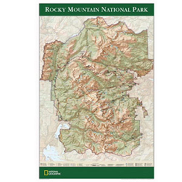 Poster NATIONAL GEOGRAPHIC „ROCKY MOUNTAIN NATIONAL PARK“